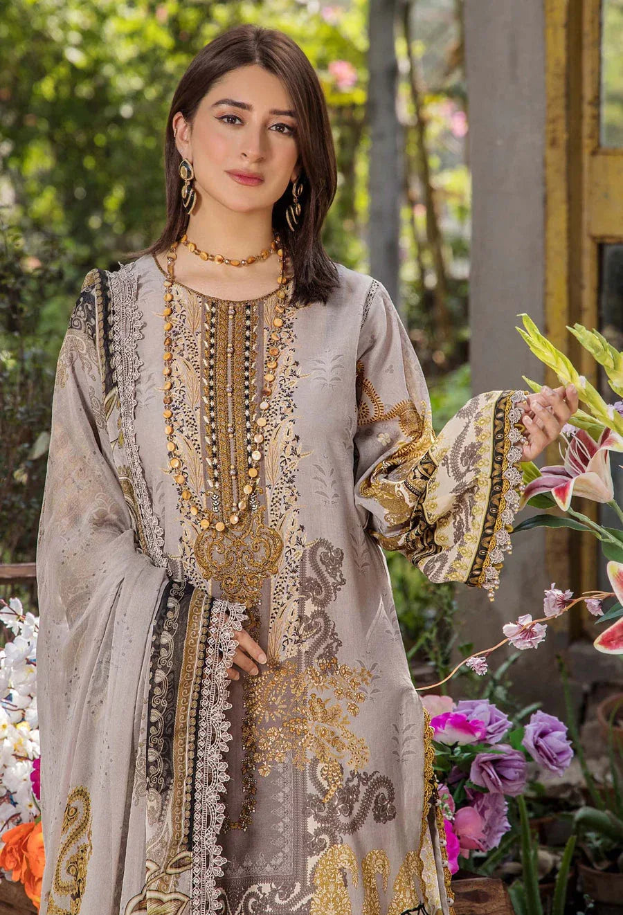 Adans Libas | Jasmine Lawn | JASMINE 2364 - Rang-e-Khaas