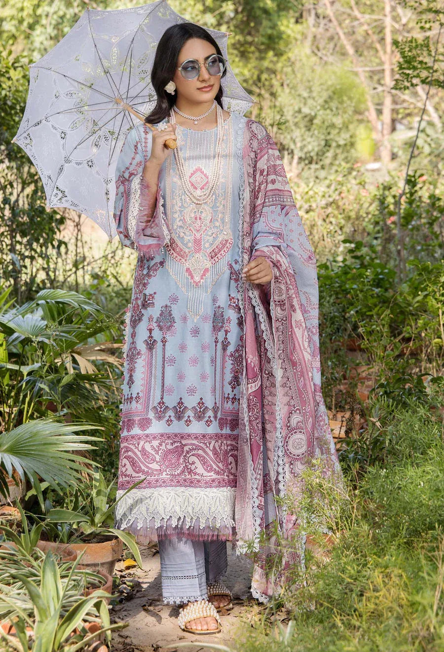 Adans Libas | Jasmine Lawn | JASMINE 2365 - Rang-e-Khaas
