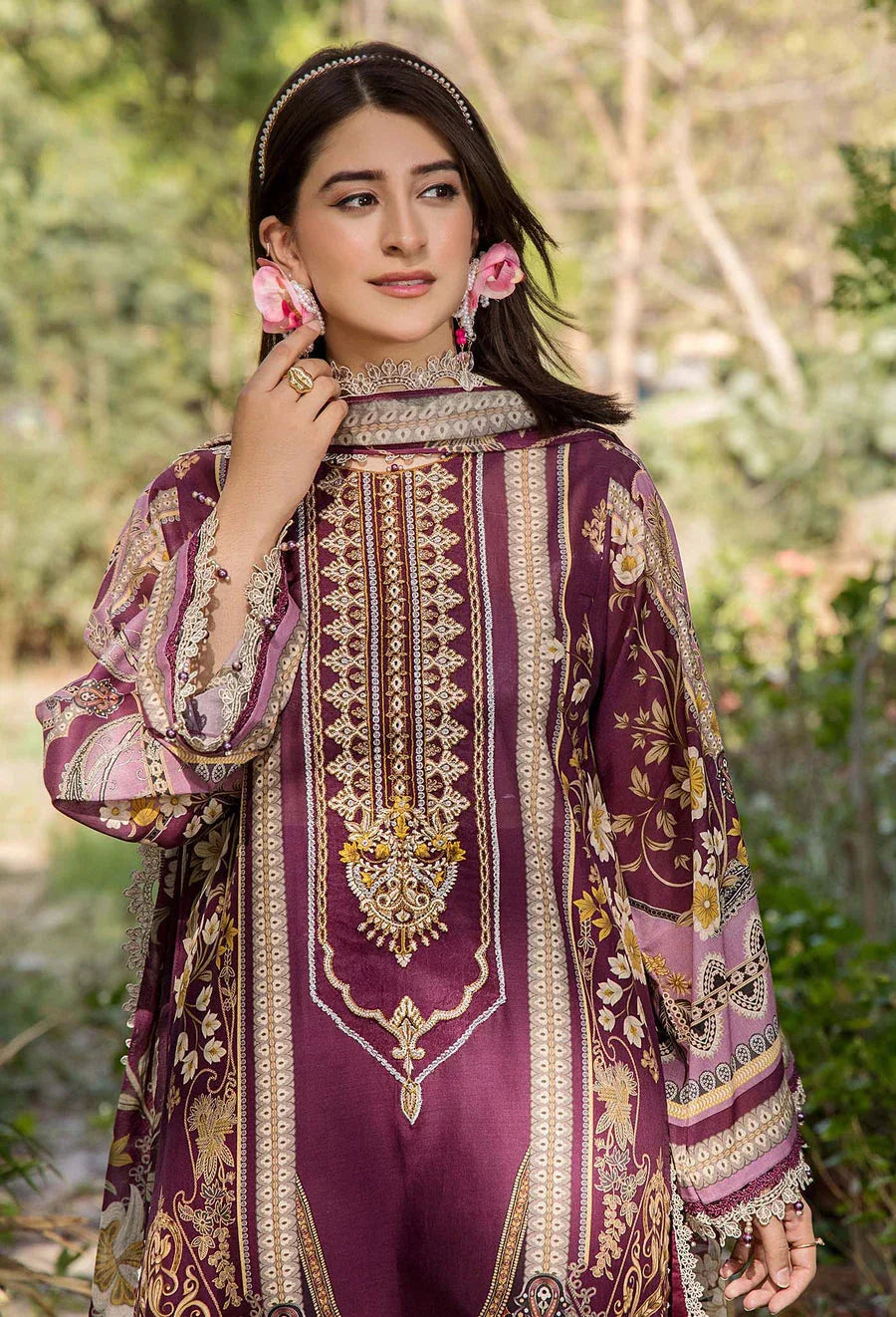 Adans Libas | Jasmine Lawn | JASMINE 2366 - Rang-e-Khaas