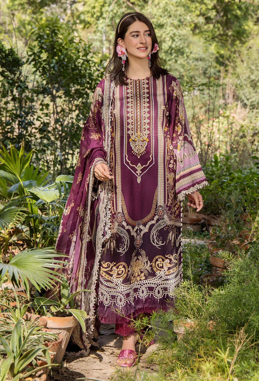 Adans Libas | Jasmine Lawn | JASMINE 2366 - Rang-e-Khaas