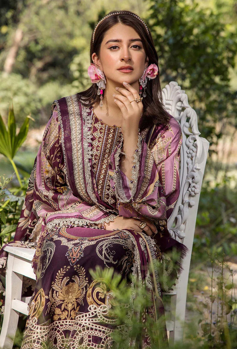 Adans Libas | Jasmine Lawn | JASMINE 2366 - Rang-e-Khaas
