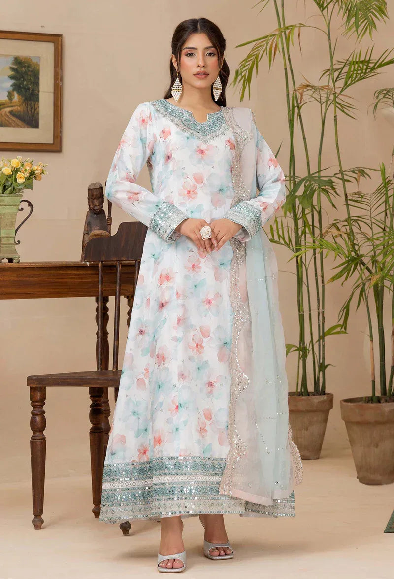 Adans Libas | Adans Embroidered satin | Satin Lawn 828210 - Rang-e-Khaas