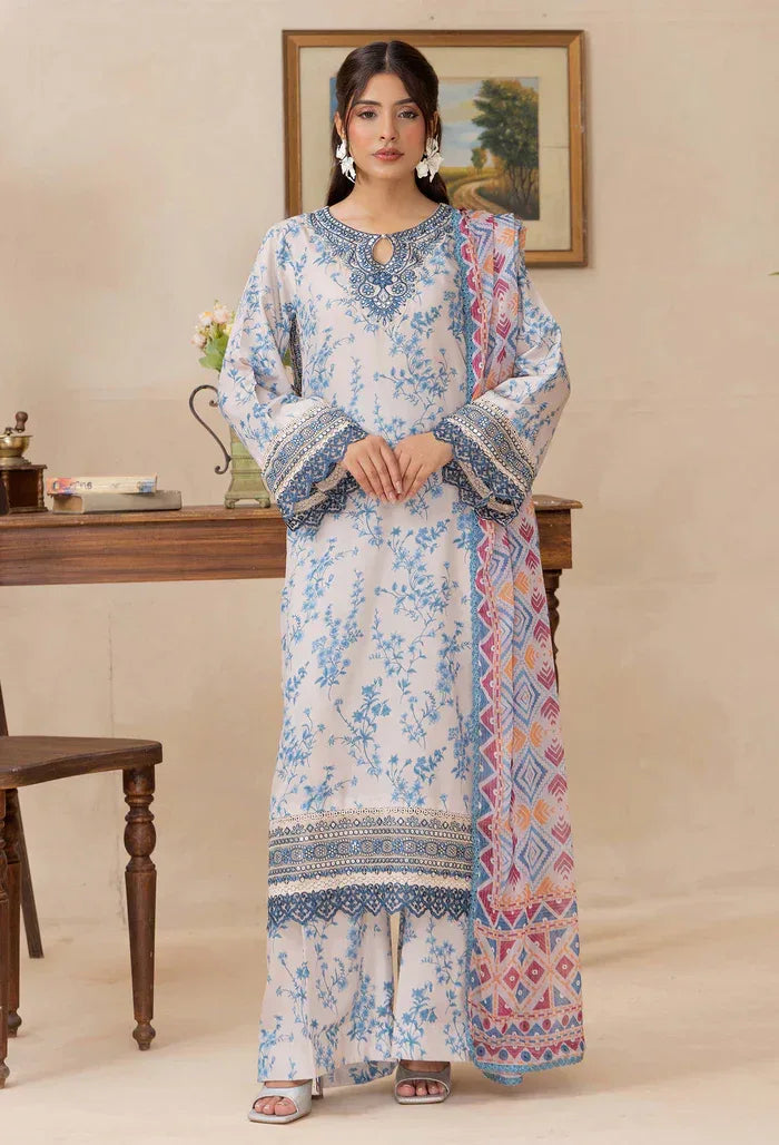 Adans Libas | Adans Embroidered satin | Satin Lawn 828213 - Rang-e-Khaas
