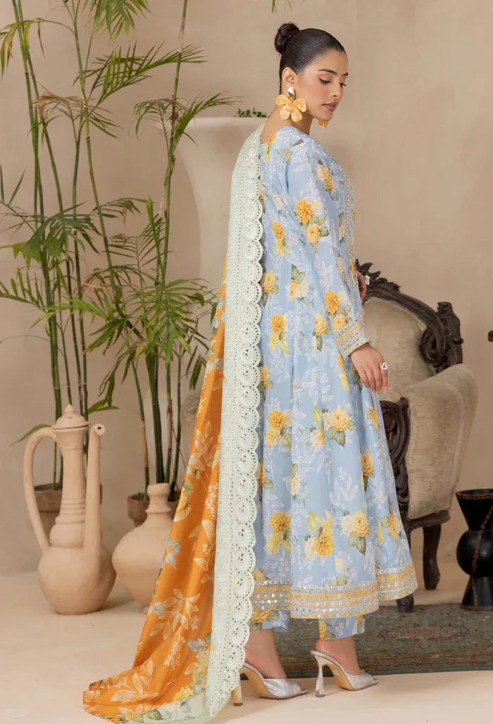 Adans Libas | Adans Embroidered satin  | Satin Lawn 828215 - Rang-e-Khaas