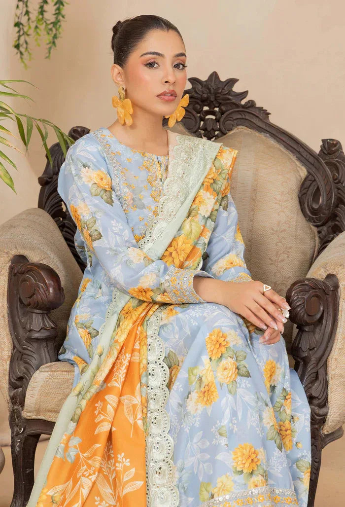 Adans Libas | Adans Embroidered satin  | Satin Lawn 828215 - Rang-e-Khaas