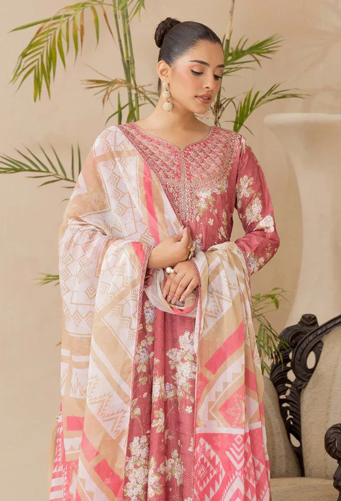 Adans Libas | Adans Chikankari Satin Lawn| CHIKANKARI 818103 - Rang-e-Khaas