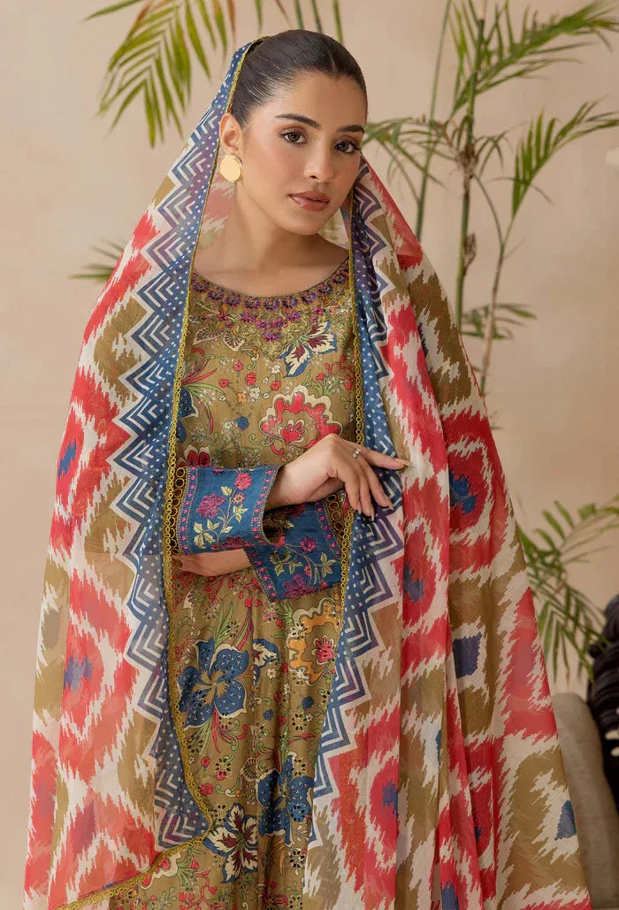 Adans Libas | Adans Chikankari Satin Lawn| CHIKANKARI 818105 - Rang-e-Khaas