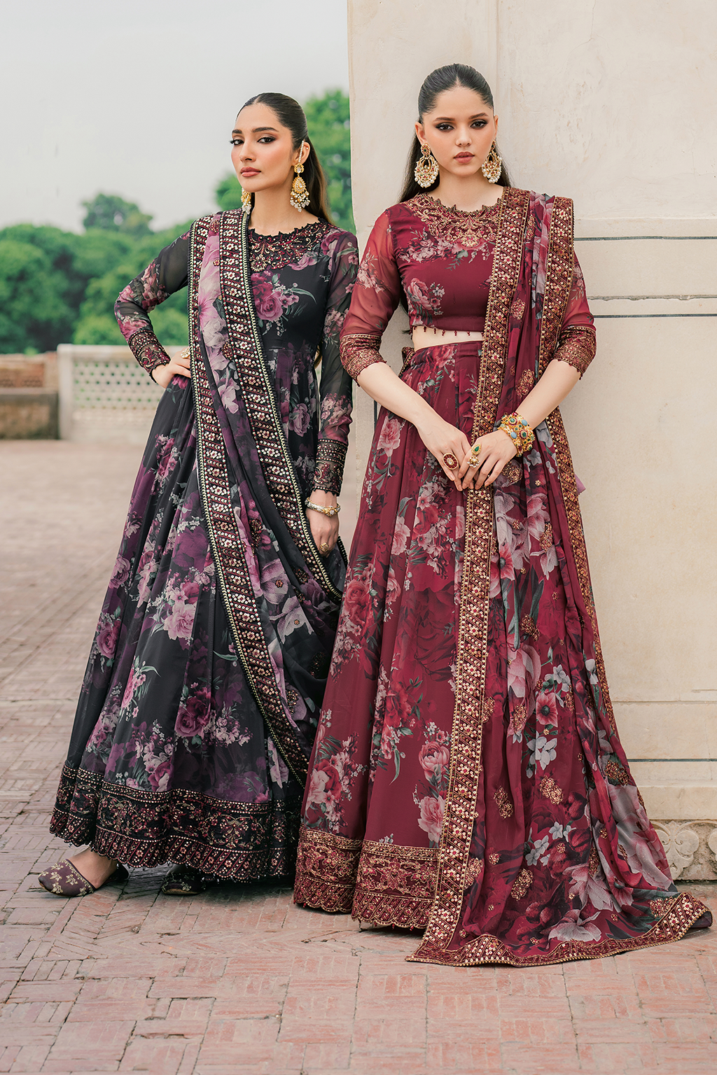 Iznik UE-315 Printed Chiffon