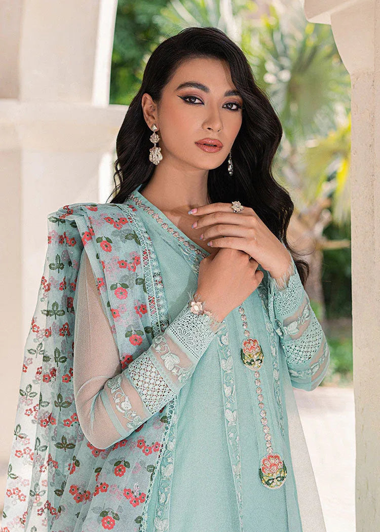 Saira Shakira | Luxury Pret | Tiffany Blue - Rang-e-Khaas