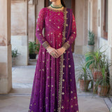 Iznik | Bandhani | UE-327 Embroidered Chiffon