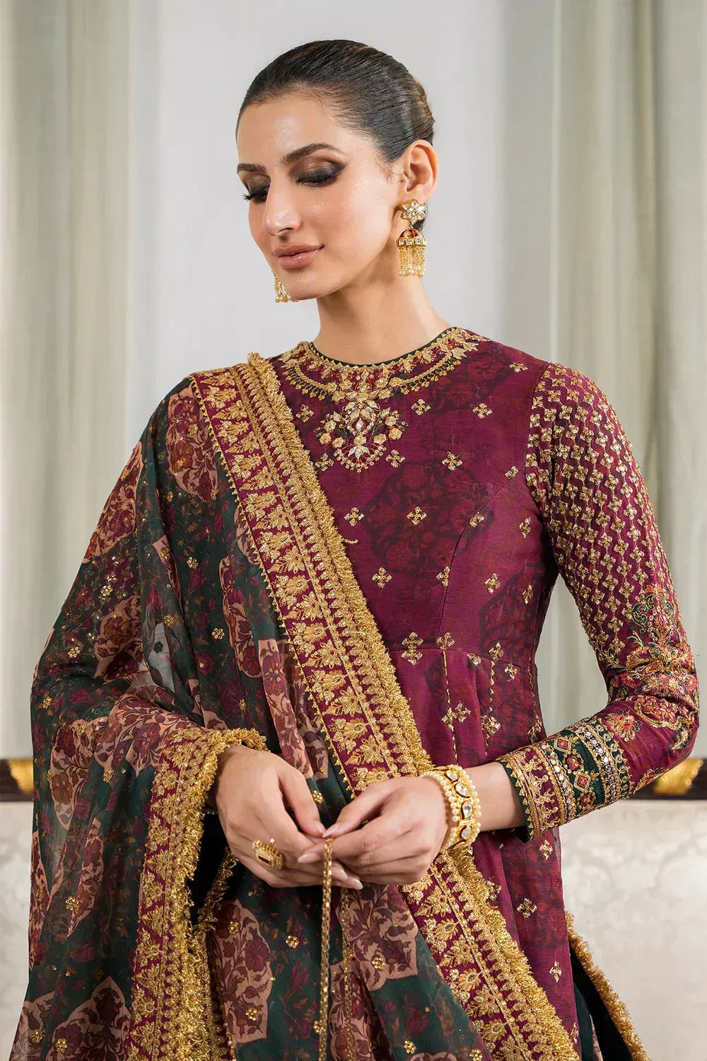 Baroque | Chantelle Embroidered Collection | CH12-03 - Rang-e-Khaas
