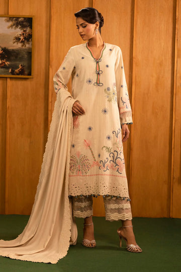 Sana Safinaz | Muzlin Winter 25 | M253-003B - Rang-e-Khaas