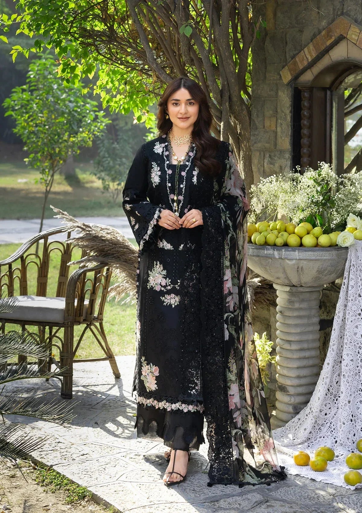 ELY-2B MIDNIGHT BLOSSOM - Rang-e-Khaas