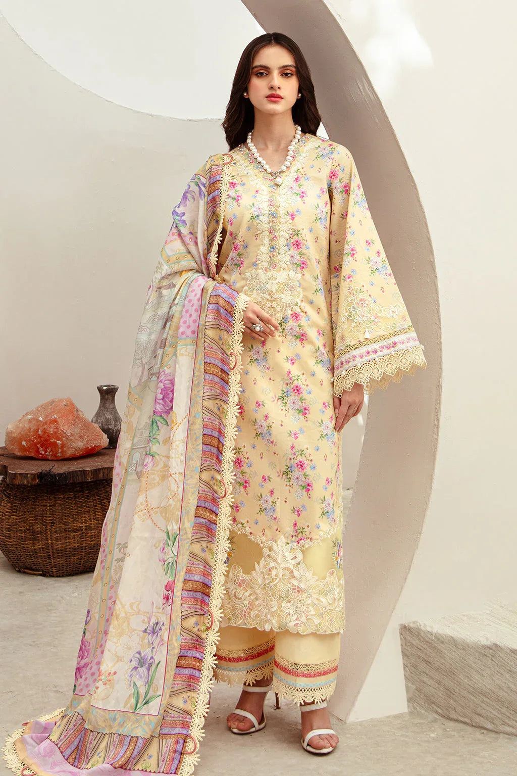 AJR Couture | Alif Affordable Lawn 24 | SUNNY DELIGHT - Rang-e-Khaas