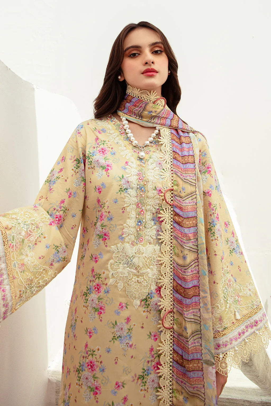 AJR Couture | Alif Affordable Lawn 24 | SUNNY DELIGHT - Rang-e-Khaas