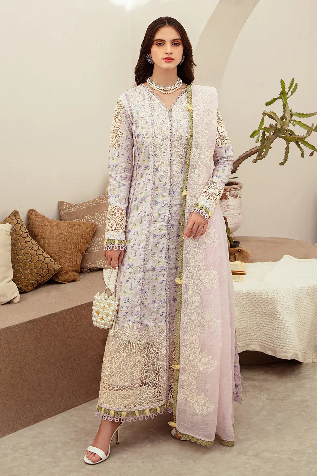 AJR Couture | Alif Affordable Lawn 24 | ARIA - Rang-e-Khaas