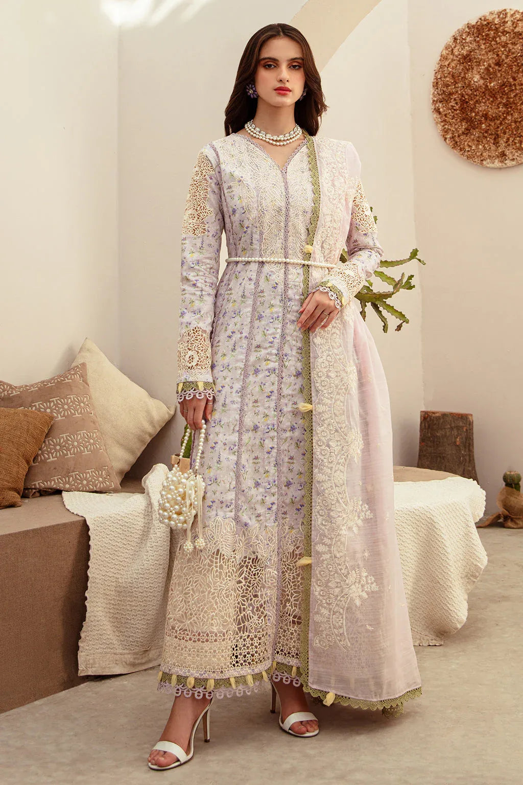 AJR Couture | Alif Affordable Lawn 24 | ARIA - Rang-e-Khaas