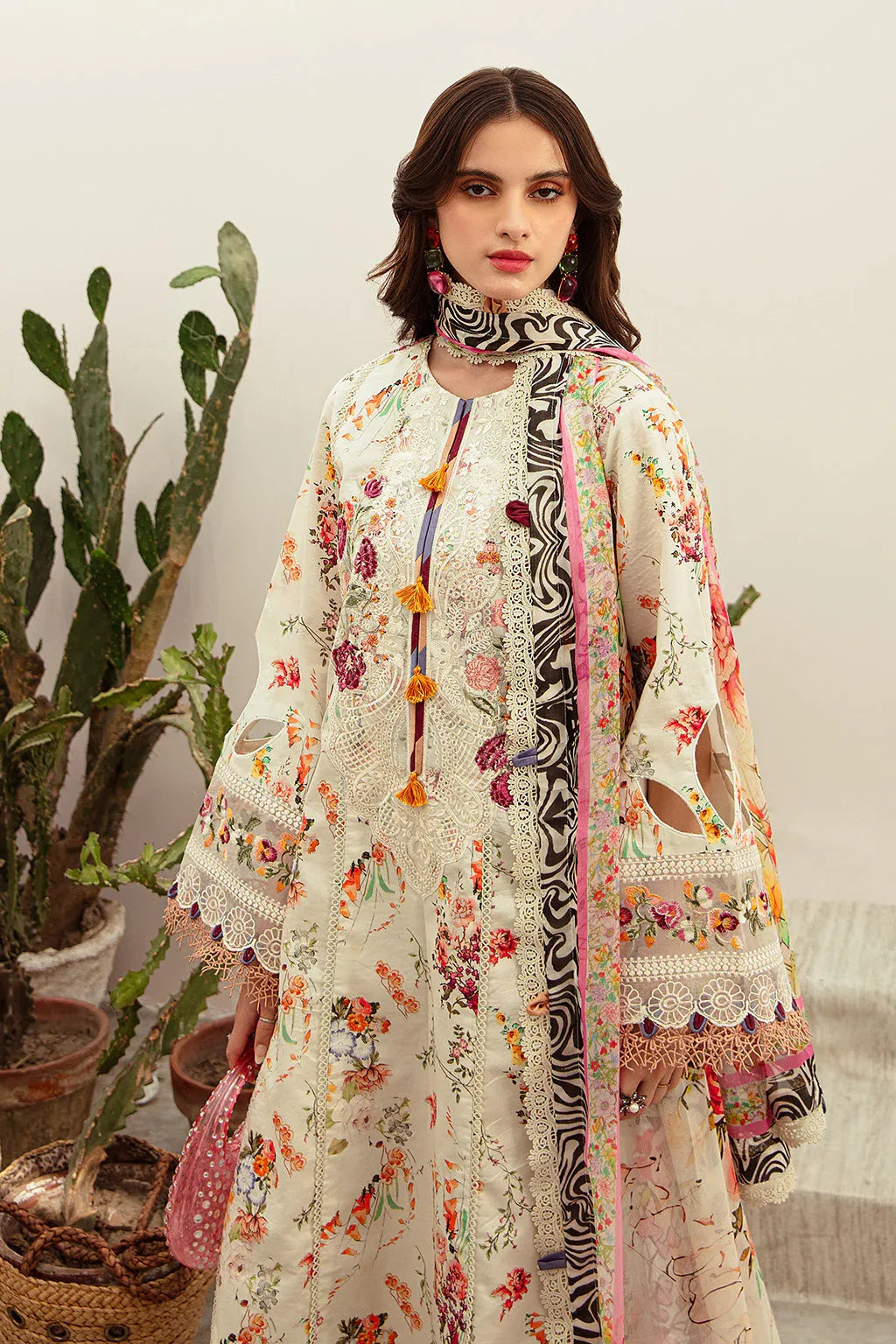 AJR Couture | Alif Affordable Lawn 24 | GARDIAN - Rang-e-Khaas