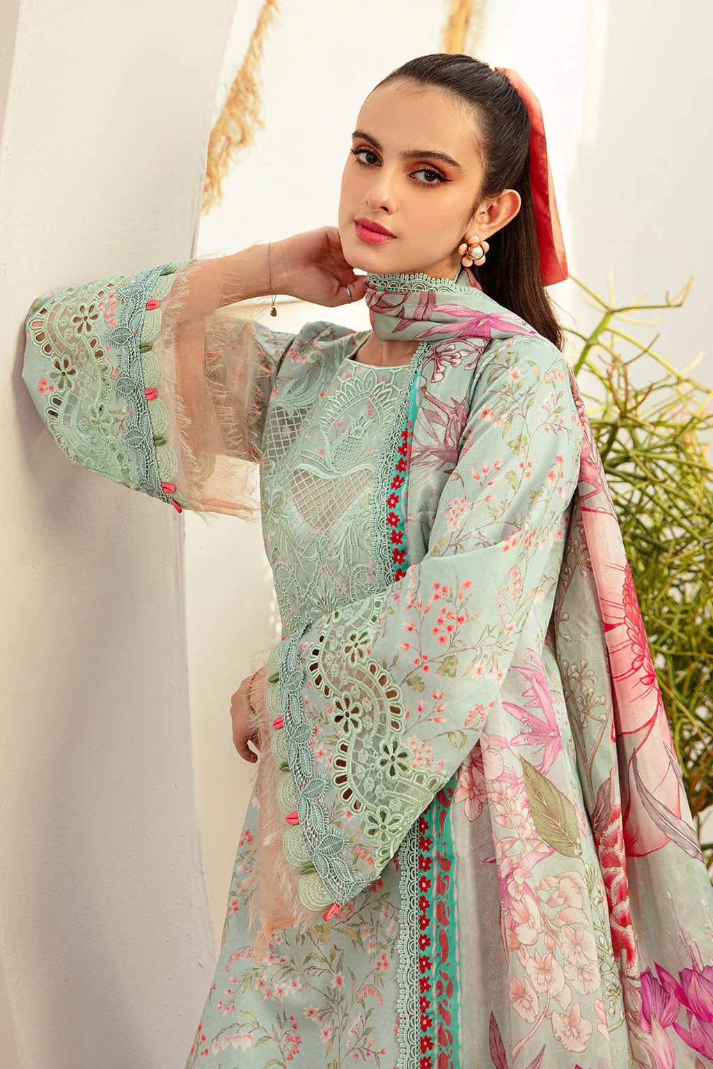 AJR Couture | Alif Affordable Lawn 24 | MISTY MORNING - Rang-e-Khaas
