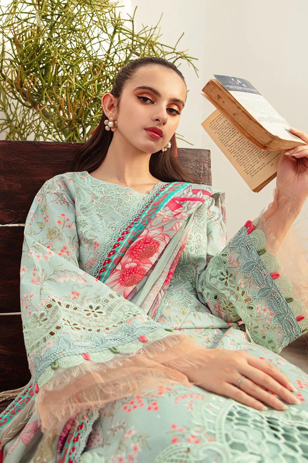 AJR Couture | Alif Affordable Lawn 24 | MISTY MORNING - Rang-e-Khaas