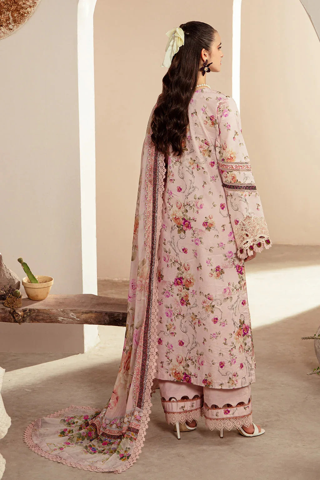 AJR Couture | Alif Affordable Lawn 24 | ROSELLA - Rang-e-Khaas