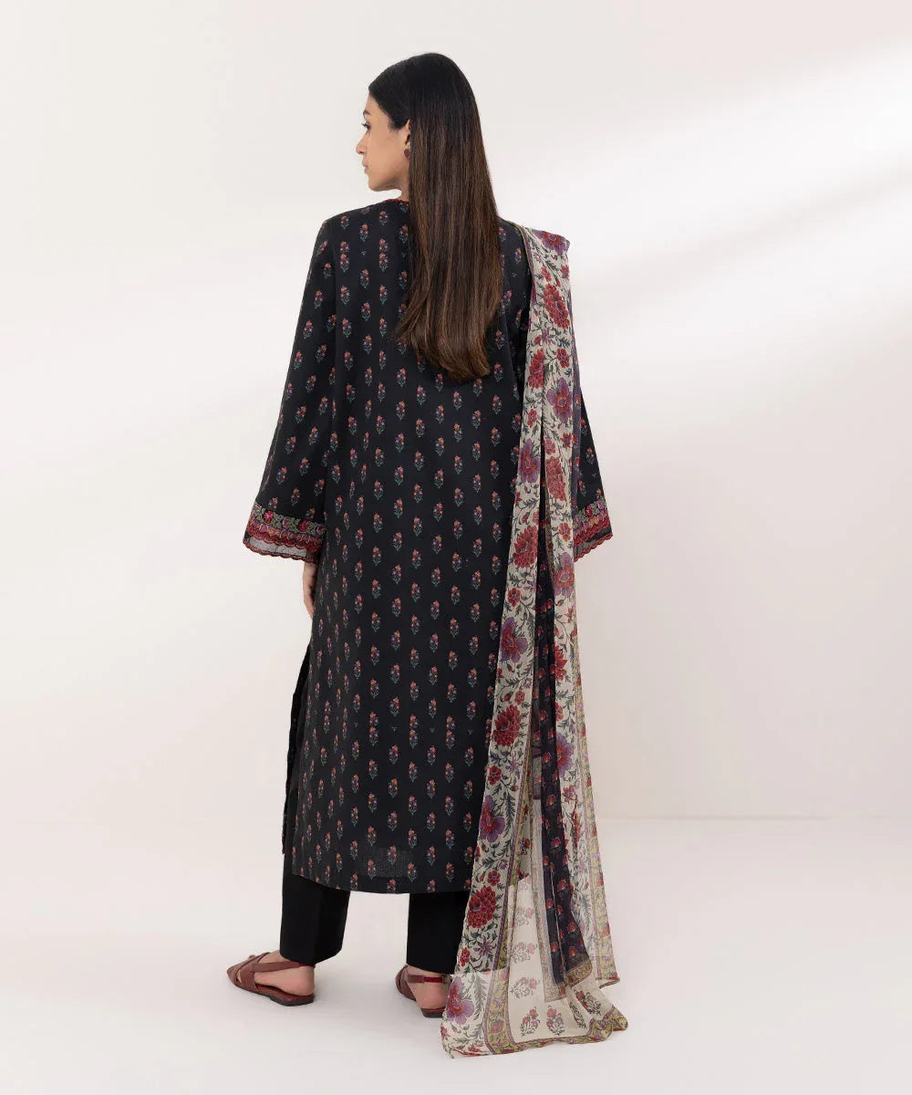 Sapphire | Intermix 2024 | Cambric Suit S-03 - Rang-e-Khaas