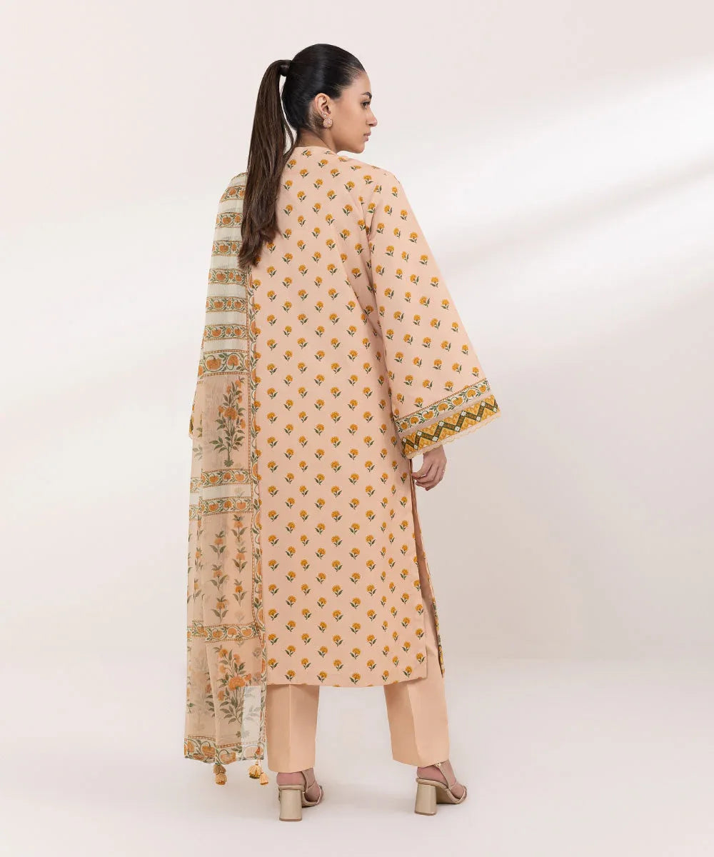 Sapphire | Intermix 2024 | Cambric Suit S-06 - Rang-e-Khaas