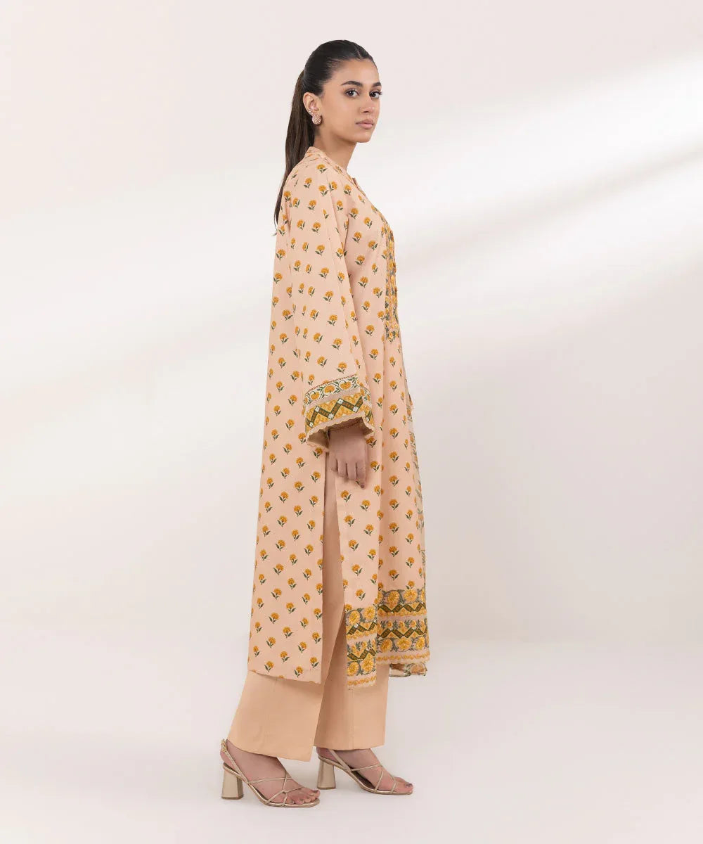 Sapphire | Intermix 2024 | Cambric Suit S-06 - Rang-e-Khaas