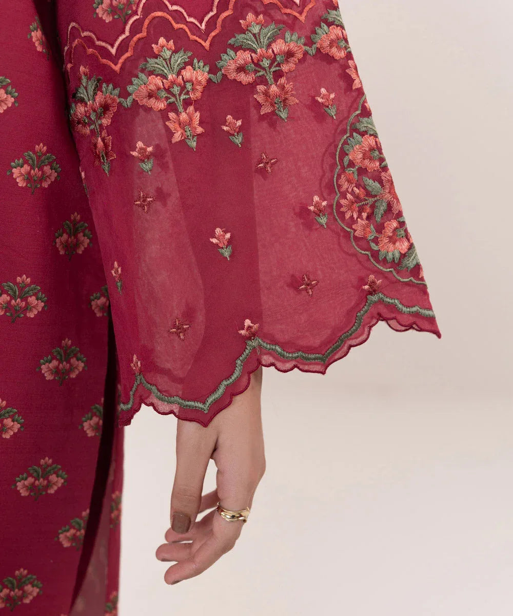 Sapphire | Intermix 2024 | Cambric Suit S-08 - Rang-e-Khaas