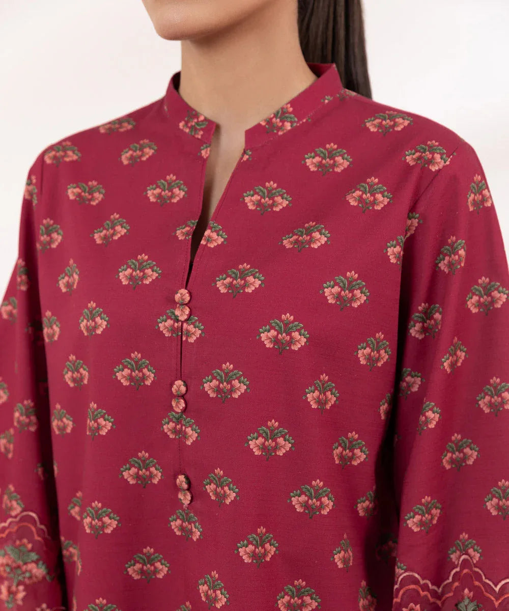 Sapphire | Intermix 2024 | Cambric Suit S-08 - Rang-e-Khaas