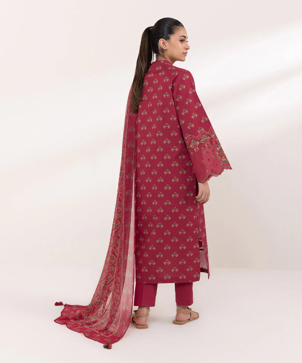 Sapphire | Intermix 2024 | Cambric Suit S-08 - Rang-e-Khaas
