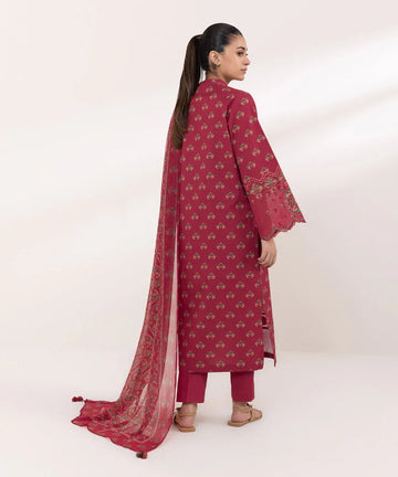 Sapphire | Intermix 2024 | Cambric Suit S-08 - Rang-e-Khaas