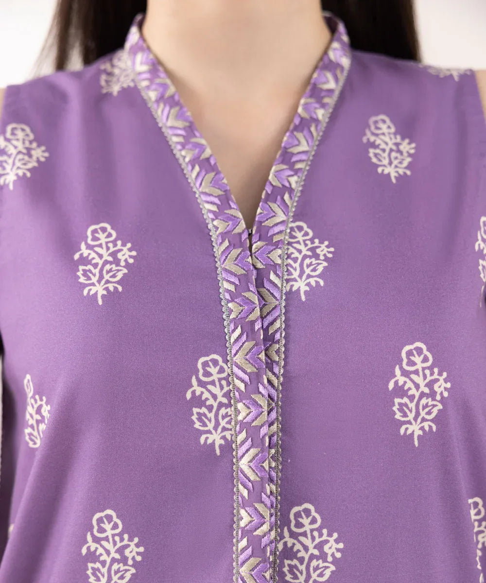 Sapphire | Intermix 2024 | Cambric Suit S-40 - Rang-e-Khaas