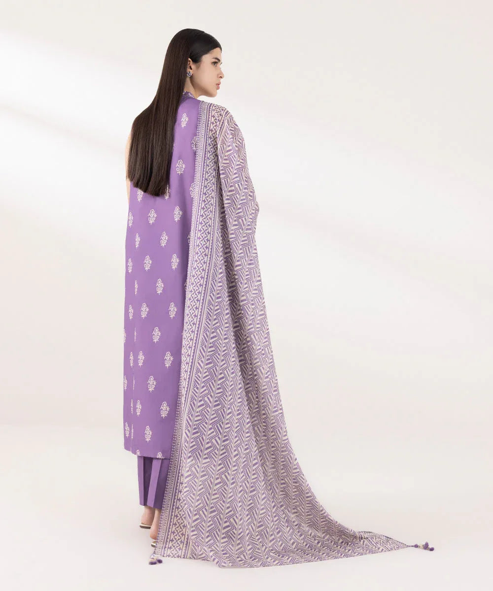 Sapphire | Intermix 2024 | Cambric Suit S-40 - Rang-e-Khaas