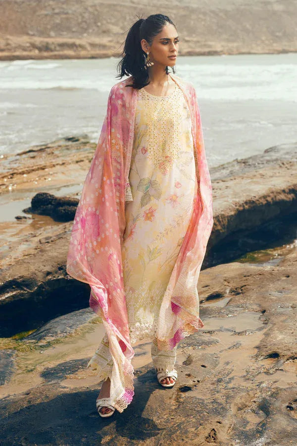 Nureh | Gardenia Lawn 24 | N-06 - Rang-e-Khaas