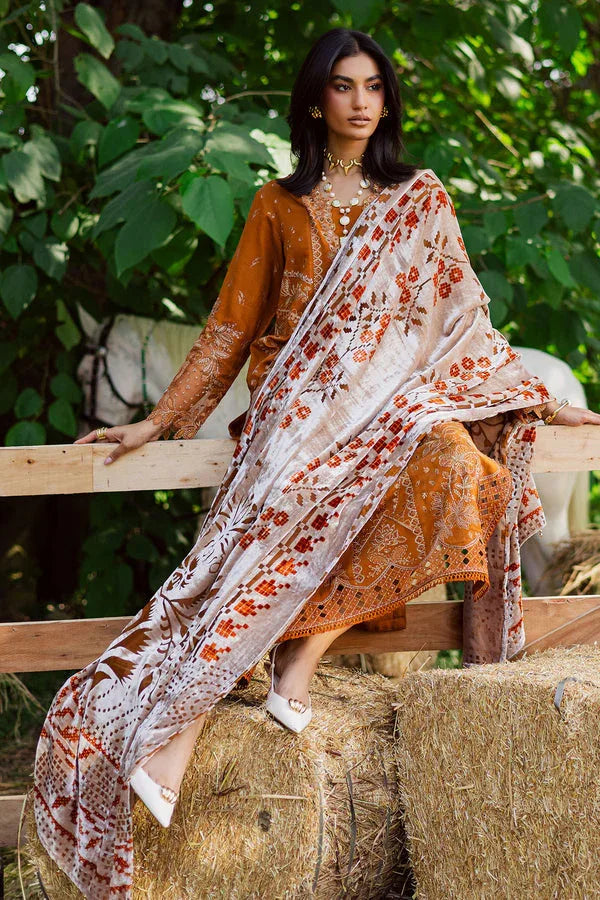Nureh | Exclusive Leather Peach | NE-188 - Rang-e-Khaas