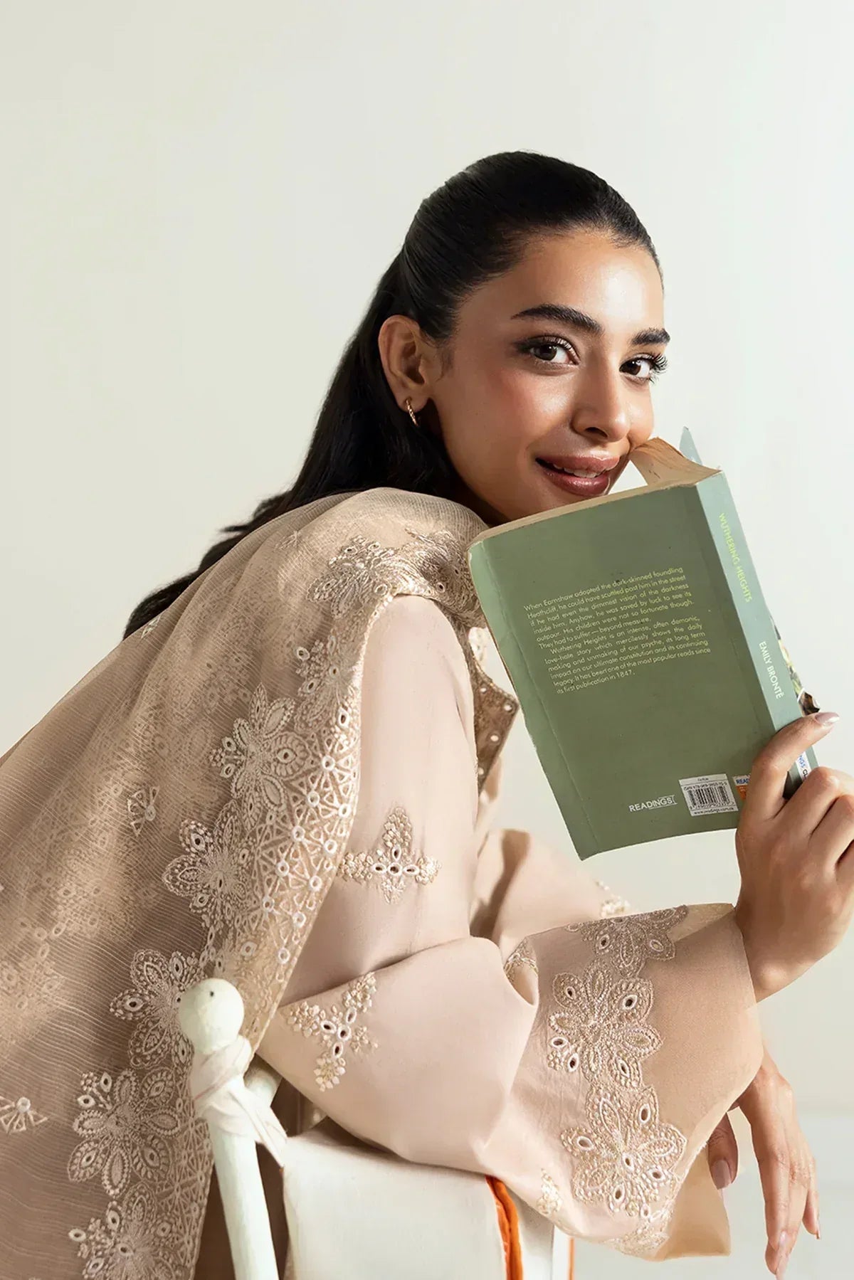 Afrozeh | Basic Pret 25 | Vanilla beige - Rang-e-Khaas
