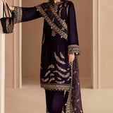 JAZMIN__Embroidered Velvet Formal VF-2026