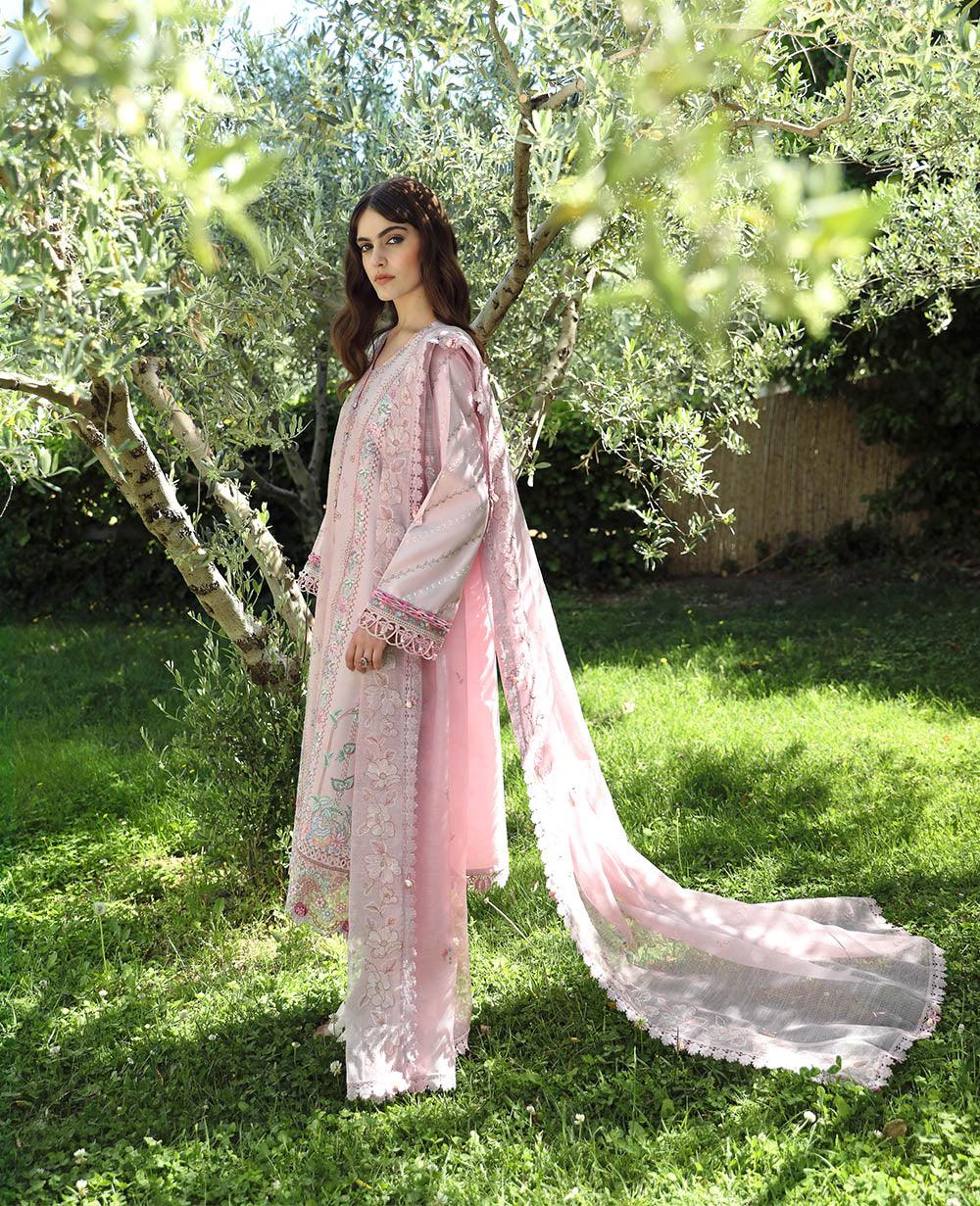Republic Womenswear | Aylin Summer Lawn 24 | Meleze (D4-B) - Rang-e-Khaas