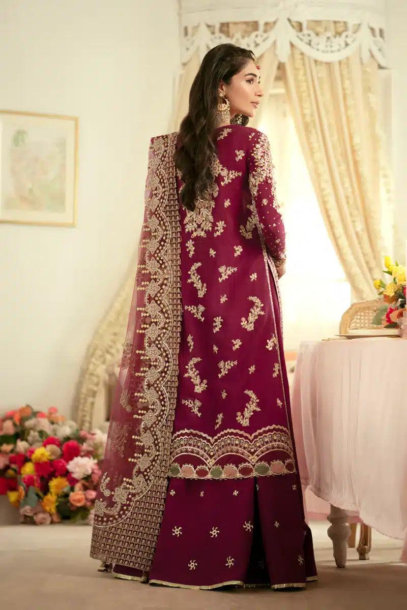 Qalamkar | Dilnaz Wedding Formals | DN-07 ALEENA - Rang-e-Khaas