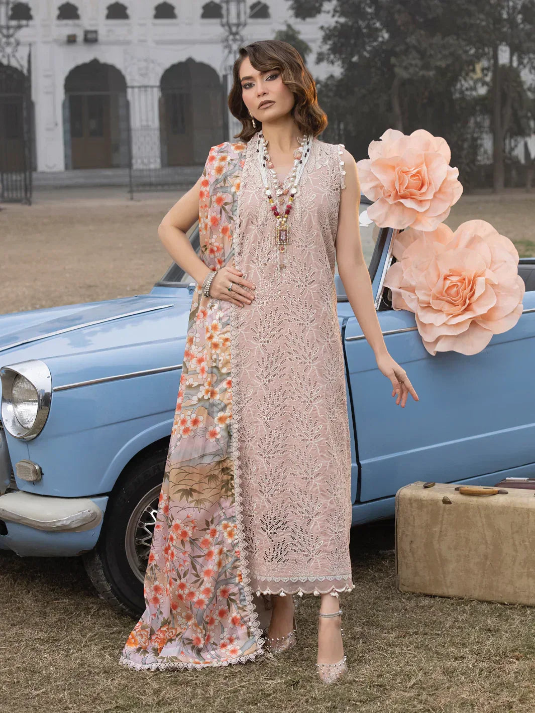 Faiza Faisal | Maya Luxury Lawn | Amirah - Rang-e-Khaas