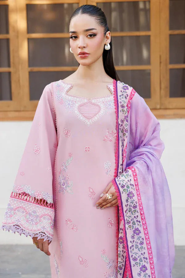 Farasha | Summer Weaves Embroidered Lawn | Petal Bloom - Rang-e-Khaas