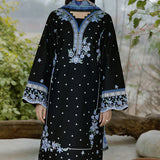 Farasha | Summer Weaves Embroidered Lawn | Ashen Light