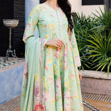 Farasha | Printed Essentials | Mint Dew