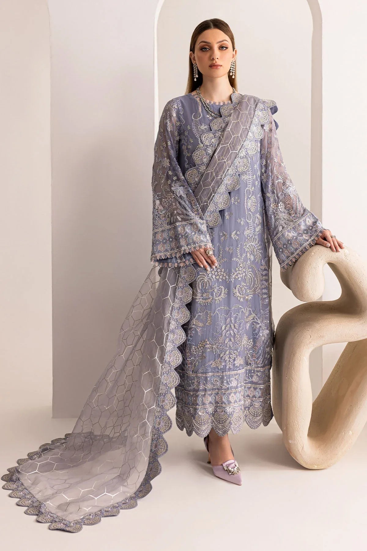 Nureh | Fancy Formals | NP-518 - Rang-e-Khaas