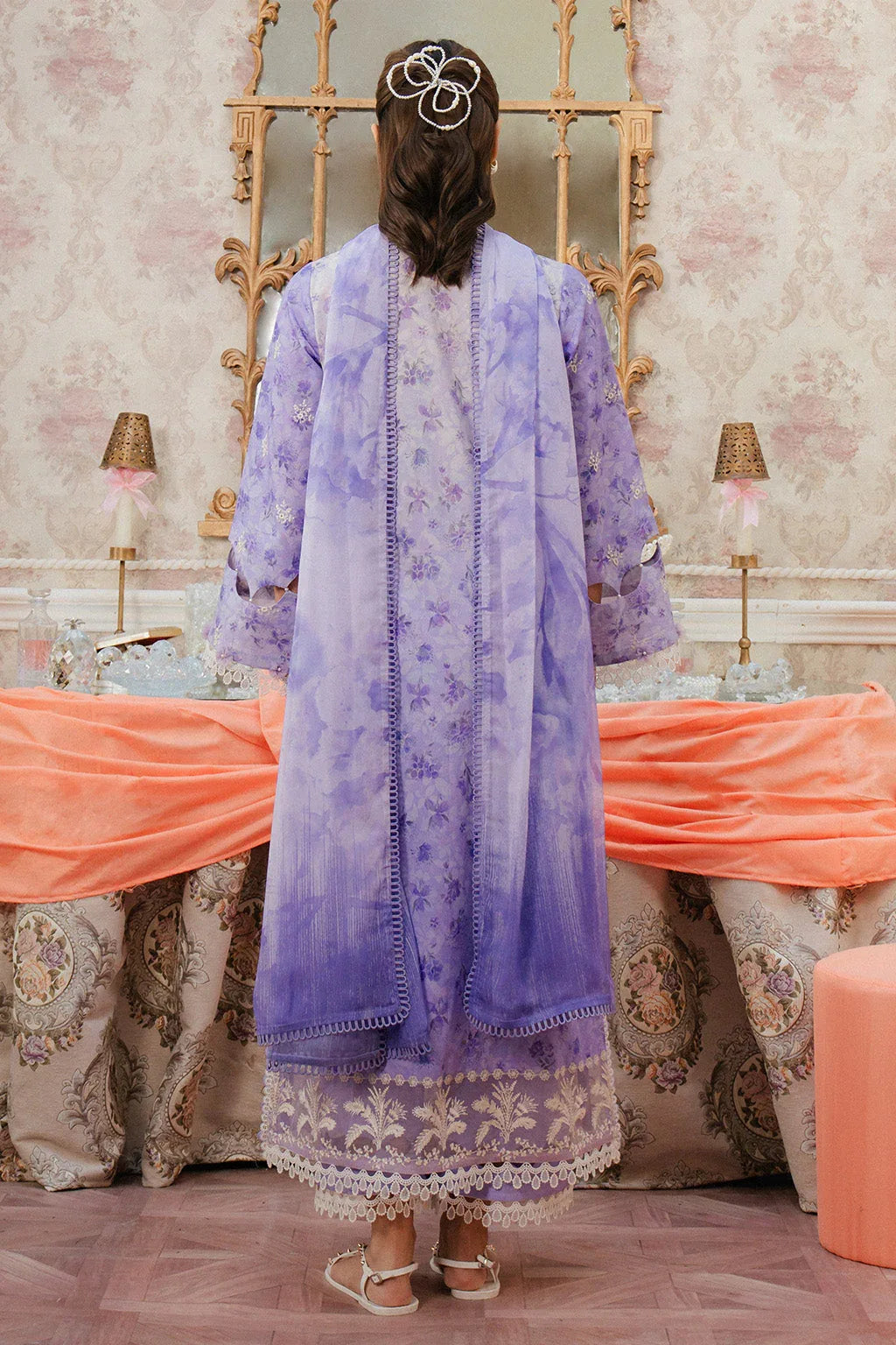 Ayzel | Armelia Printed Lawn 25 | Delilah - Rang-e-Khaas