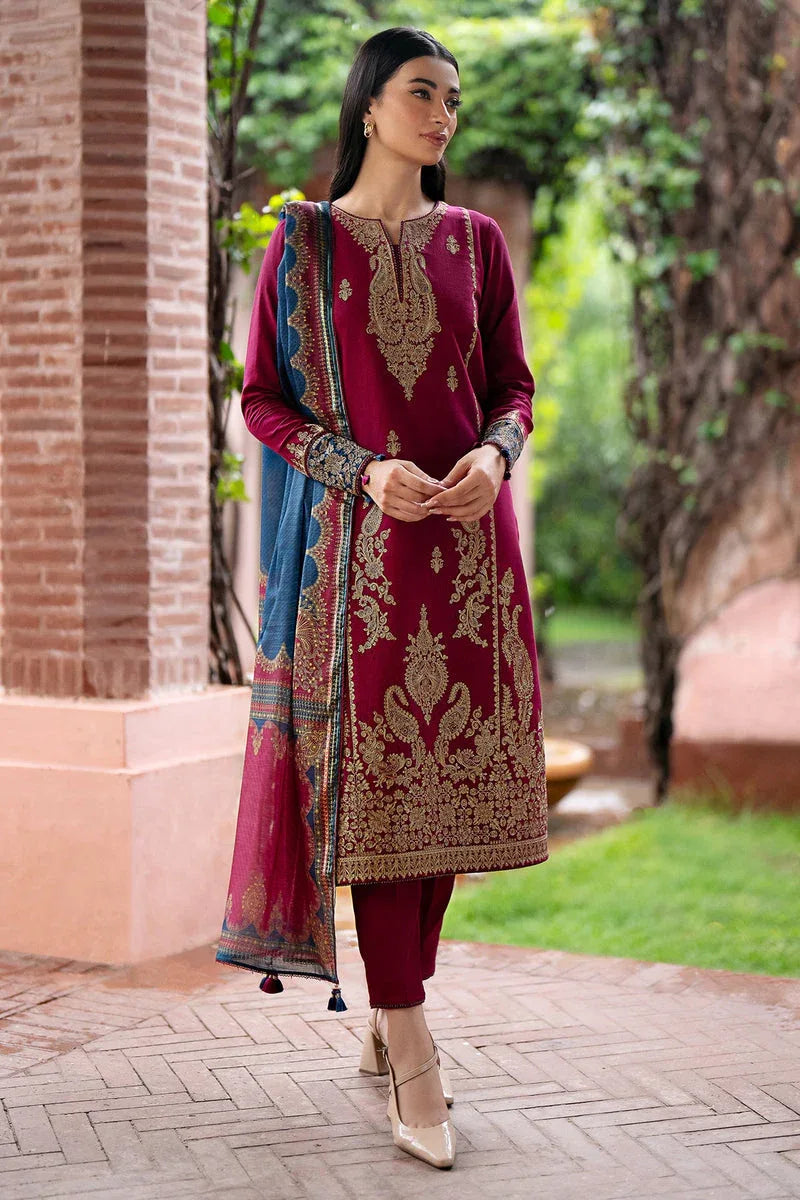 Jazmin | Winter Edition 24 | KHADDAR UW-0069 - Rang-e-Khaas