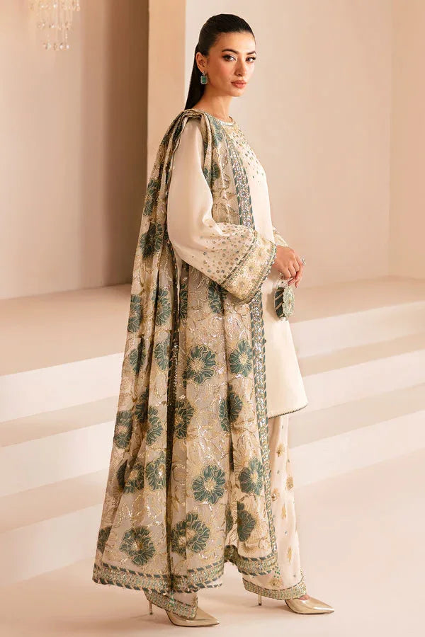 Jazmin | Formals Collection | Raw Silk UR-7039 - Rang-e-Khaas