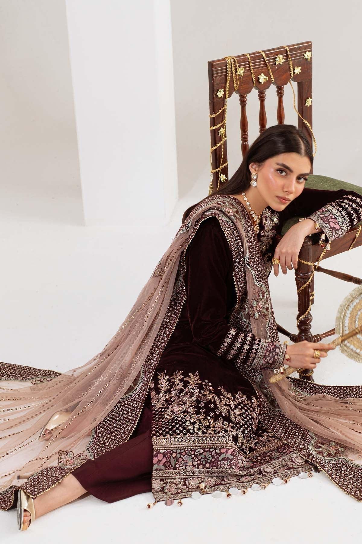 Nureh | Maya Velvet | NW-110 - Rang-e-Khaas