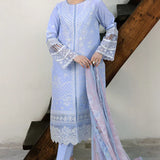 Farasha |Summer weaves | Serene Blue
